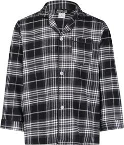 img 2 attached to Baileys Flannel Pajamas with Buttoned Sleeves