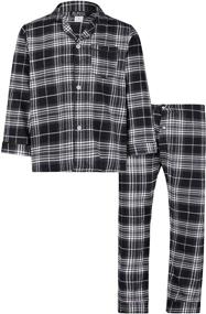 img 3 attached to Baileys Flannel Pajamas with Buttoned Sleeves