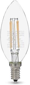 img 3 attached to AmazonBasics Dimmable Candelabra with Extended Lifespan