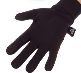 img 1 attached to 🧤 Компрессионные легкие беговые перчатки для мужчин - Улучшите свои активные аксессуары