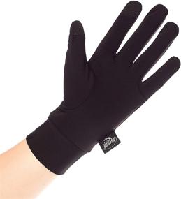 img 3 attached to 🧤 Компрессионные легкие беговые перчатки для мужчин - Улучшите свои активные аксессуары