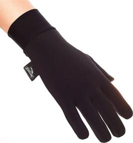 img 4 attached to 🧤 Компрессионные легкие беговые перчатки для мужчин - Улучшите свои активные аксессуары