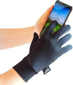 img 2 attached to 🧤 Компрессионные легкие беговые перчатки для мужчин - Улучшите свои активные аксессуары
