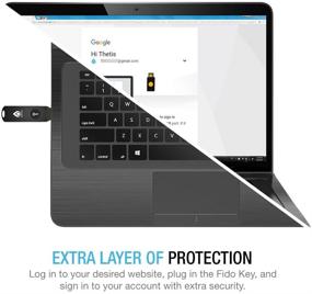 img 2 attached to 🔑 FIDO U2F Security Key: Thetis Aluminum Folding Design - A Universal USB Two Factor Authentication Solution for Enhanced Protection on Windows/Linux/Mac OS, Gmail, Facebook, Dropbox, SalesForce, GitHub.