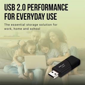 img 1 attached to 💾 PNY 16GB Attaché 3 USB 2.0 Flash Drive 5-Pack: Affordable & Convenient Storage Solution