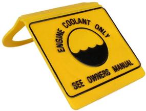 img 2 attached to 🔶 Yellow Coolant Bottle Cap for Jeep Cherokee XJ, Grand Cherokee ZJ, WJ, Wrangler TJ