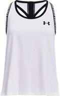 девушки "under armour knockout white логотип