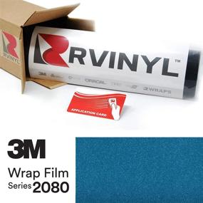 img 4 attached to 🚗 3M 2080 G227 Gloss Blue Metallic Vinyl Vehicle Car Wrap Film Sheet Roll: 5ft x 1ft w/Application Card - Perfect for Stunning Automotive Wraps