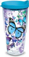 🦋 turquoise insulated butterfly tervis 1312394 логотип