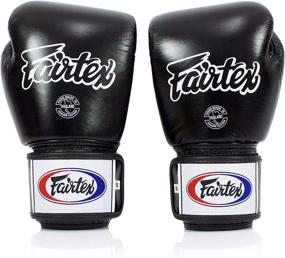 img 2 attached to 🥊 Fairtex Muay Thai Boxing Gloves - BGV1-BR Breathable Gloves - Solid Black Color - Sizes: 12oz, 14oz & 16oz - Training and Sparring Gloves for Boxing, Kick Boxing, and MMA