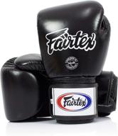 🥊 fairtex muay thai boxing gloves - bgv1-br breathable gloves - solid black color - sizes: 12oz, 14oz & 16oz - training and sparring gloves for boxing, kick boxing, and mma logo