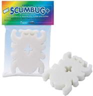 🐛 rola-chem scum bug scumbug plus - hot tub & pool oil absorbing sponge for slime, oils, and slime plus (single pack) logo