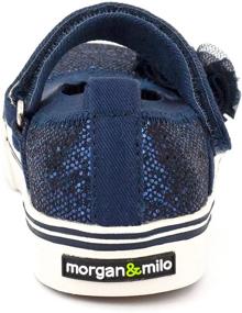 img 1 attached to 👟 Сапожки для девочек Dazzle Toddlers Azalea: мокасины Morgan Milo сочетают в себе стиль и комфорт