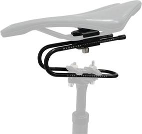 img 4 attached to 🚲 Bike Seat Suspension with Shock Absorber for Mountain Road Leisure Bicycles - Clear Scale, Max Load Capacity: 330 lbs