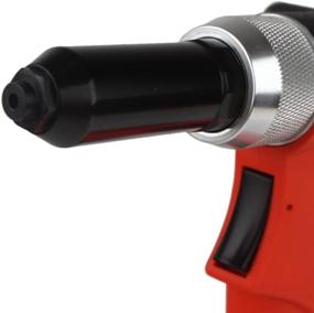 img 1 attached to 🔧 SHININGEYES Heavy Duty Air/Hydraulic Rivet Gun - Professional Riveting Tool, 1/4" Air Power Tool, Non-Suction Style