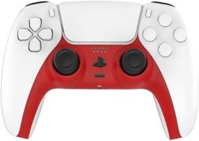 img 1 attached to 🔴 Enhance your PS5 Controller with a Red DIY Replacement Shell Decorative Strip