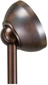 img 1 attached to Kichler 337005OBB Sloped Ceiling Adapter: Oil Brushed Bronze | 60-Degree Angled Mount