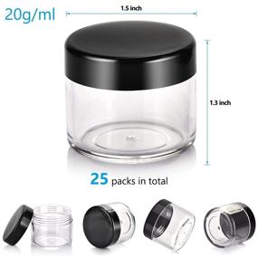 img 3 attached to Plastic Cosmetic Containers Liquid Jewelry