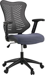 img 4 attached to Modway Clutch Ergonomic Mesh Computer Desk Office Chair Gray Review and Best Price