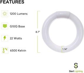 img 3 attached to Sterl Lighting Daylight Circline Fluorescent