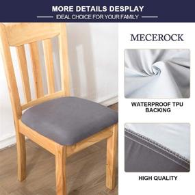 img 3 attached to Enhanced Mecerock Waterproof Upholstered Protectors: Stylish and Functional Home Decor Solution