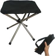 🏕️ libosulv folding camping stool - super compact chair for travel, hiking, and camping логотип