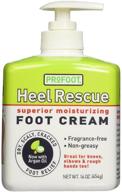 👣 profoot heel rescue superior moisturizing foot cream 16 oz (pack of 4): revitalize and hydrate your feet with this incredible offer! logo