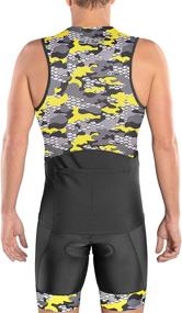 img 1 attached to SLS3 Men's Triathlon Top with 2 Front Pockets - FRT Jersey Singlet - Athlete-Designed for Optimal Performance