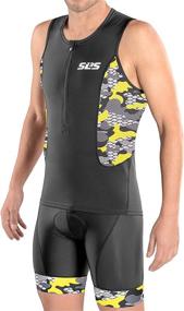 img 2 attached to SLS3 Men's Triathlon Top with 2 Front Pockets - FRT Jersey Singlet - Athlete-Designed for Optimal Performance