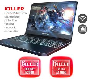 img 1 attached to Acer Predator Helios 300 Gaming Laptop, Intel Core i7-9750H, GTX 1660 Ti, 15.6-inch Full HD 144Hz Display, 3ms Response Time, 16GB DDR4, 512GB PCIe NVMe SSD, RGB Backlit Keyboard, PH315-52-710B