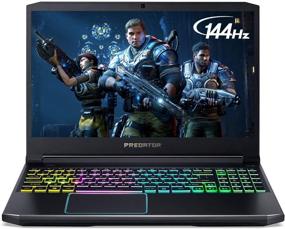 img 4 attached to Acer Predator Helios 300 Gaming Laptop, Intel Core i7-9750H, GTX 1660 Ti, 15.6-inch Full HD 144Hz Display, 3ms Response Time, 16GB DDR4, 512GB PCIe NVMe SSD, RGB Backlit Keyboard, PH315-52-710B