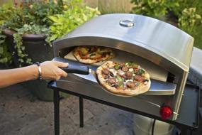 img 3 attached to 🍕 Camp Chef Italia Artisan Pizza Oven: Premium Stainless Steel, Versatile 15" x 26" x 16" Design