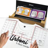 tshirt ruler guide for perfect vinyl alignment: the ultimate tool for centering designs and measuring heat press placement logo