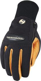 img 2 attached to Heritage Winter Work Gloves Black Occupational Health & Safety Products