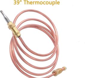 img 2 attached to 🔥 Podoy 39" 098514-02 Thermocouple Replacement for Desa LP Heater Comfort Glow Vent-Free Heaters - 2 Pack