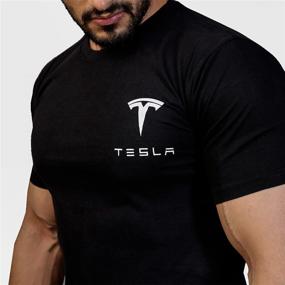 img 1 attached to Черная футболка Tesla T Shirt XX Large