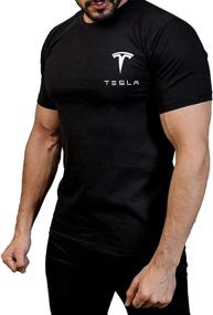 img 4 attached to Черная футболка Tesla T Shirt XX Large