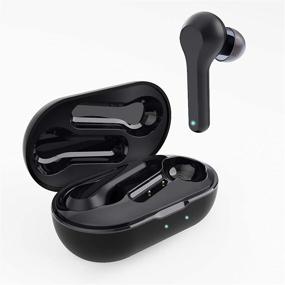 img 4 attached to 🎧 Wireless Earbuds, Bluetooth 5.0 Headphones with Charging Case | Hi-Fi Stereo | Touch Control | IPX7 Waterproof | 24H Playtime | Easy-Pairing | Work, Home Office