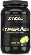 steel supplements hyperade electrolyte lemon lime logo