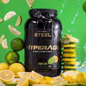 img 1 attached to Steel Supplements Hyperade Electrolyte Lemon Lime
