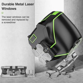 img 1 attached to 📐 Huepar Self Leveling Laser Level with Alignment Accessory - S02CG