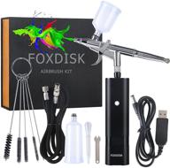 foxdisk upgraded airbrush cordless compressor logo