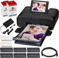 🖨️ enhance your photo printing experience with canon selphy cp1300 printer - wifi enabled (black) + 2x canon color ink and paper set logo