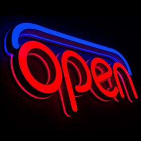 img 4 attached to 💡 Illuminate Your Business with Anrookie LED Open Sign