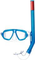 top-rated bestway hydro-splash fundive mask & snorkel set - 2 assorted colors - clamshell packaging logo