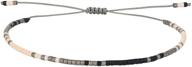 📿 kelitch mixed beaded strand bracelets: woven braided charm friendship string bangles, adjustable for women and girls - enhancing seo logo