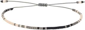 img 4 attached to 📿 KELITCH Mixed Beaded Strand Bracelets: Woven Braided Charm Friendship String Bangles, Adjustable for Women and Girls - Enhancing SEO