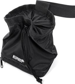 img 3 attached to Neopards Drawstring Chalk Bag - Highend Rock Climbing Chalk Bag for Bouldering, Weightlifting, and Gymnastics - Chalk Pouch with Waist Belt, Zippered Bottom Pocket for iPhone and Valuables