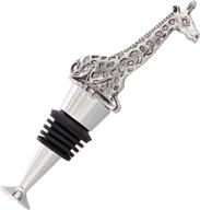 🍾 g francis wine bottle stopper - giraffe wine saver reusable stainless steel stopper for wedding gift логотип