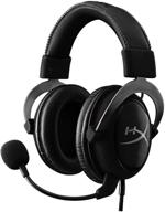 🎧 renewed hyperx cloud ii gaming headset - 7.1 surround sound - memory foam ear pads - durable aluminum frame - pc, ps4, ps4 pro, xbox one, xbox one s - gun metal (khx-hscp-gm)" logo